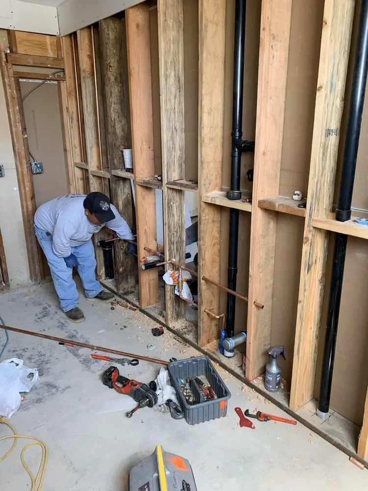 Commercial rough-in plumbing for Commercial Plumbing in Buckeye Lake